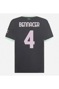 AC Milan Ismael Bennacer #4 Fotballdrakt Tredje Klær 2024-25 Korte ermer